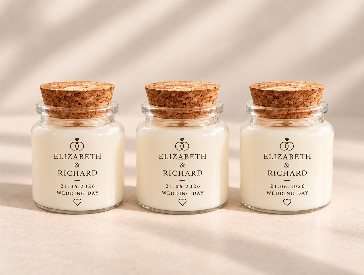 Wedding Favour Candles