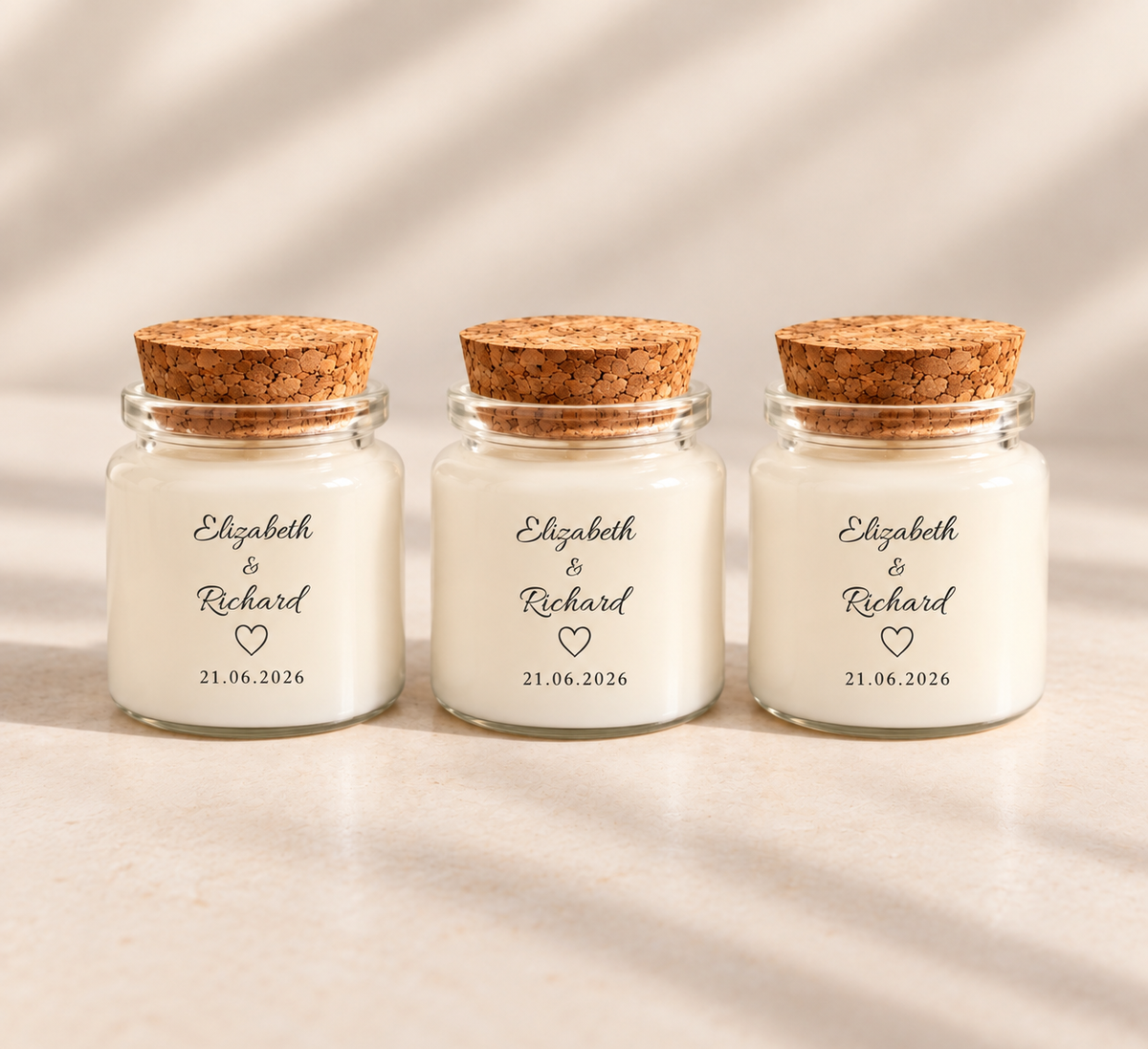 Wedding Favour Candles
