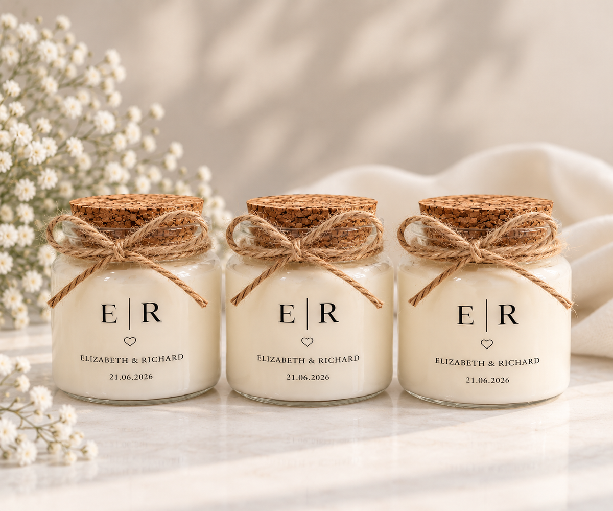 Wedding Favour Candles