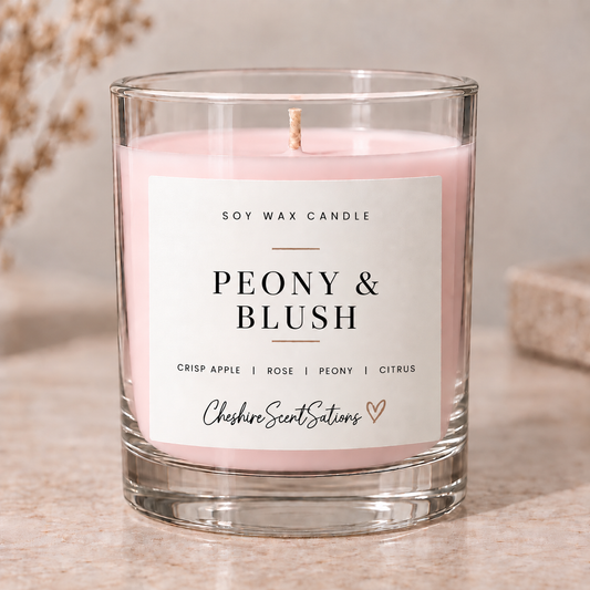 Peony & Blush | Soy Wax Candle