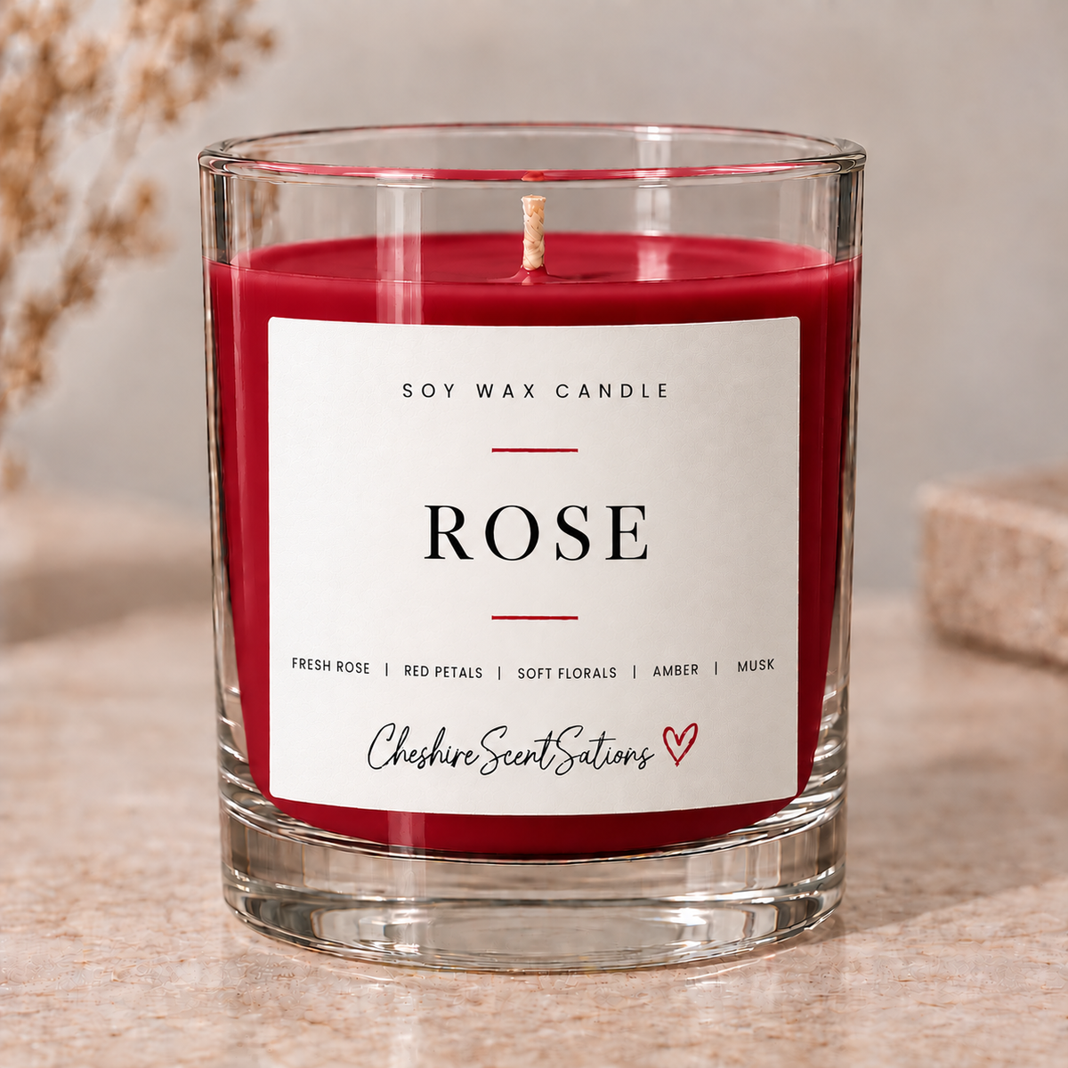 Rose | Soy Wax Candle