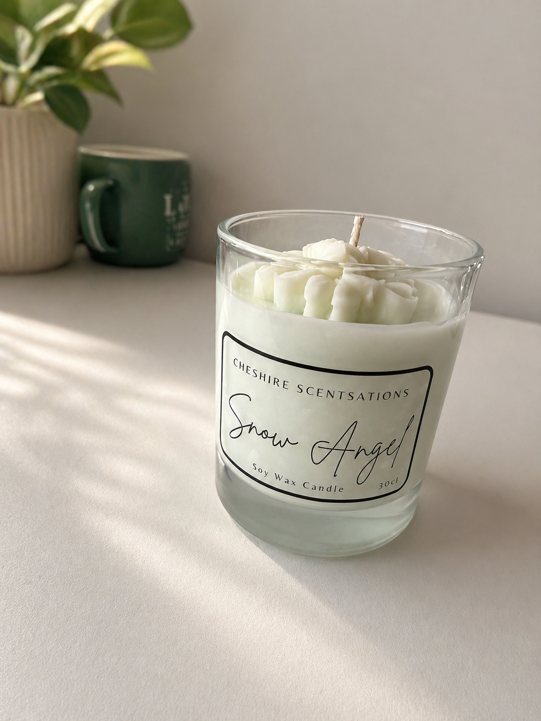 Snow Angel Handpoured Soy Candle 30cl
