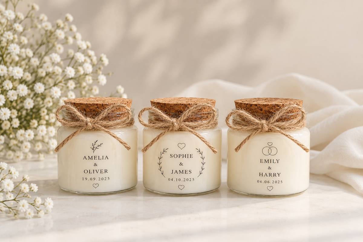 Wedding Favour Candles