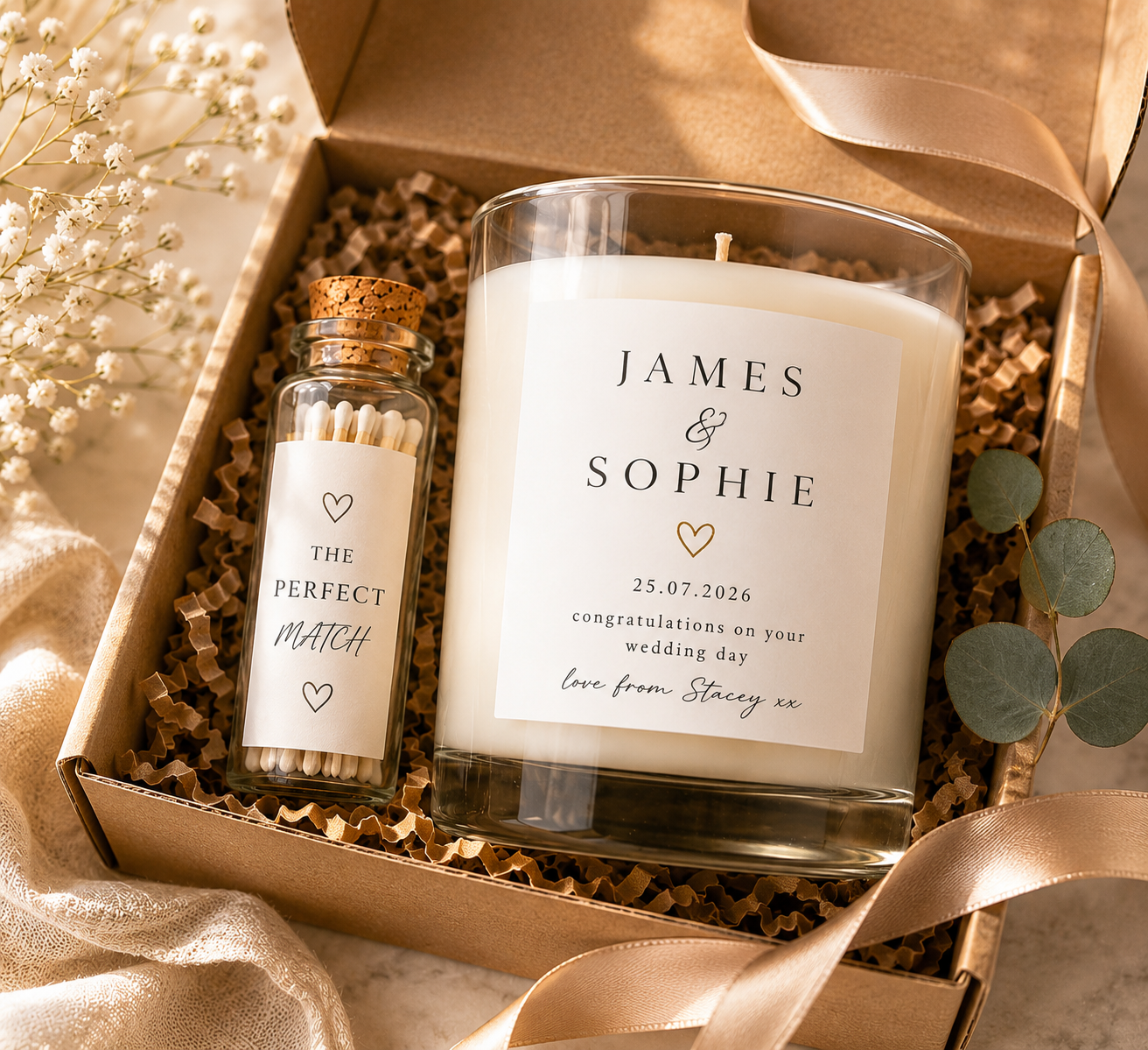 Personalised Wedding Giftbox