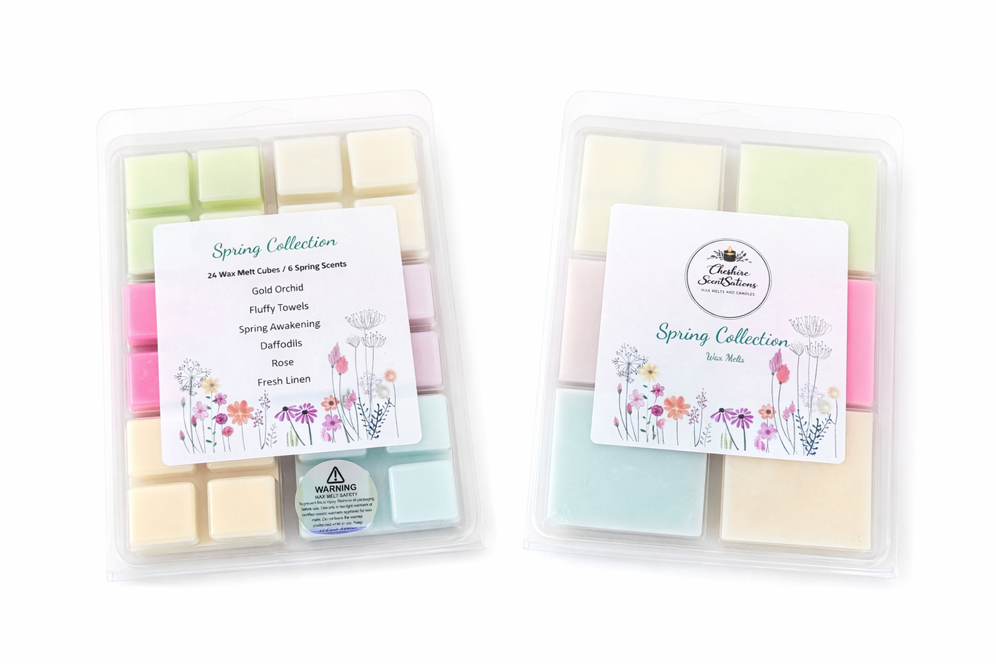 Spring Box Wax Melt (24 Cubes)