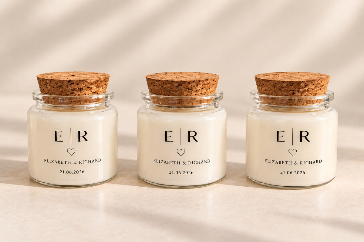 Wedding Favour Candles