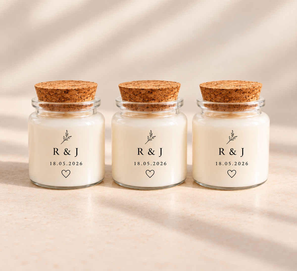 Wedding Favour Candles