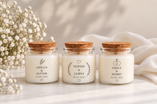 Wedding Favour Candles